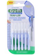 G.U.M Trav-Ler Interdental fogköztisztító kefék 06 mm 6 db