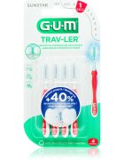 G.U.M Trav-Ler Interdental fogköztisztító kefék 08 mm 4 db