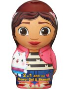 Gabby's Dollhouse 2D Kids Gentle tusfürdő gél és sampon 2 in 1 400 ml