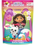 Gabby's Dollhouse Colour Bath Tabs színes fürdőpezsgőtabletták 3y+ 9x16 g