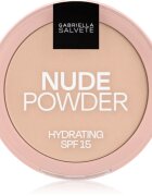 Gabriella Salvete Fixing Powder Hydrating gyengéd kompakt púder SPF 15 árnyalat 03 Nude Sand 8 g