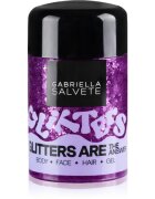 Gabriella Salvete Glitters Are The Answer Arc és test csillám árnyalat Violet 10 ml