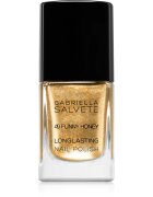 Gabriella Salvete Longlasting Enamel hosszantartó körömlakk csillámporral árnyalat 49 Funny Honey 11 ml