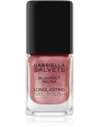 Gabriella Salvete Longlasting Enamel hosszantartó körömlakk gyöngyházfényű árnyalat 90 Sunset Blush 11 ml