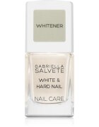 Gabriella Salvete Nail Care White & Hard Nail alapozó körömlakk feszesítő hatással 11 ml