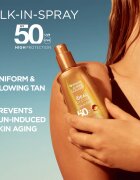 Garnier Ambre Solaire Ideal Bronze Naptej spray formában testre SPF 50 150 ml