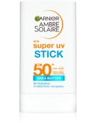 Garnier Ambre Solaire Super UV napozóstift testre és arcra SPF 50+ 18 g