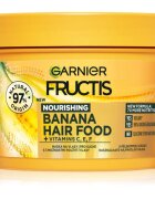 Garnier Fructis Banana Hair Food tápláló hajpakolás száraz hajra 390 ml
