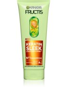 Garnier Fructis Keratin Sleek sampon száraz és gyenge hajra 200 ml