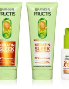 Garnier Fructis Keratin Sleek szett hajra 3 db