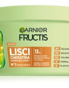 Garnier Fructis Lisci Cheratina tápláló hajmaszk a magas fényért 370 ml