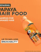 Garnier Fructis Papaya Hair Food regeneráló sampon a károsult hajra 350 ml