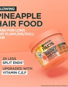 Garnier Fructis Pineapple Hair Food haj maszk a töredezett hajvégekre 400 ml
