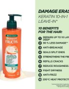Garnier Fructis SOS Repair 10IN1 öblítést nem igénylő hajkúra 400 ml