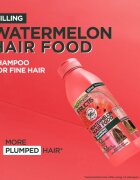 Garnier Fructis Watermelon Hair Food Sampon finom lesimuló hajra 350 ml