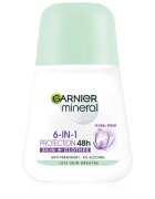 Garnier Mineral 5 Protection izzadásgátló golyós dezodor (Floral Fresh) 50 ml