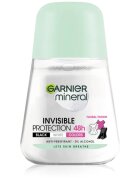 Garnier Mineral Invisible izzadásgátló golyós dezodor 48h 50 ml