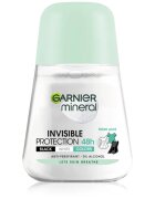 Garnier Mineral Invisible izzadásgátló golyós dezodor 50 ml