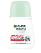 Garnier Mineral Magnesium Ultra Dry golyós dezodor roll-on 50 ml
