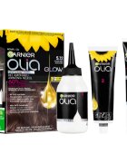 Garnier Olia Big Kit tartós hajfesték árnyalat 5.12 Iridescent Brown 1 db