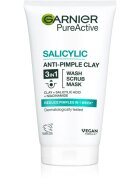 Garnier Pure Active arctisztító gél arcradír és maszk vegyes és zsíros bőrre 150 ml