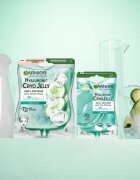 Garnier Textil Masks Cryo Jelly hidratáló gél maszk hialuronsavval 27 g