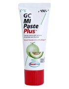 GC MI Paste Plus ásványfeltöltő védőkrém az érzékeny fogakra fluoriddal íz Melon 35 ml