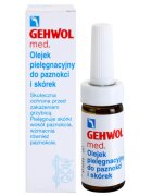 Gehwol MED. védő olaj amely megvédi a bőrt és a körmöket a gombás fertőzésektől 15 ml