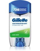Gillette Antiperspirant Hydrating Gel Aloe Scent zselés izzadásgátló hidratáló hatással uraknak 70 ml