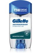 Gillette Antiperspirant Hydrating Gel Eucalyptus Scent zselés izzadásgátló hidratáló hatással uraknak 70 ml