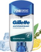 Gillette Antiperspirant Hydrating Gel Eucalyptus Scent zselés izzadásgátló hidratáló hatással uraknak 70 ml