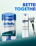 Gillette Antiperspirant Hydrating Gel Eucalyptus Scent zselés izzadásgátló hidratáló hatással uraknak 70 ml
