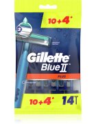 Gillette Blue II Plus eldobható borotvák uraknak 14 db