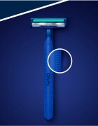 Gillette Blue II Plus eldobható borotvák uraknak 14 db