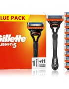 Gillette Fusion5 borotva + tartalék pengék 11 db