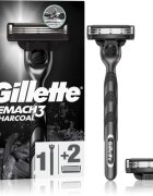 Gillette Mach3 Charcoal borotva + tartalék pengék 2 db