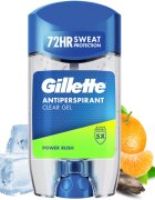 Gillette Power Rush zselés izzadásgátló uraknak 70 ml