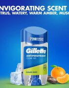 Gillette Power Rush zselés izzadásgátló uraknak 70 ml