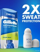 Gillette Power Rush zselés izzadásgátló uraknak 70 ml