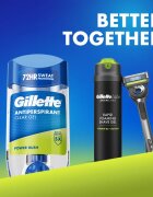 Gillette Power Rush zselés izzadásgátló uraknak 70 ml