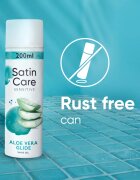 Gillette Satin Care borotválkozási gél hölgyeknek Aloe Vera 200 ml