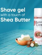 Gillette Satin Care borotválkozási gél hölgyeknek Shea Butter 200 ml