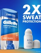 Gillette Sport Triumph zselés izzadásgátló uraknak 70 ml
