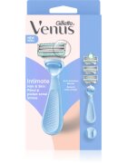 Gillette Venus Intimate női borotva a bikinivonal szőrtelenítéséhez + cserepenge 3 db