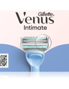 Gillette Venus Intimate tartalék pengék a bikinivonal szőrtelenítéséhez 10 db
