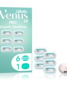 Gillette Venus PRO Smooth Sensitive tartalék pengék + védőburkolat 6 db