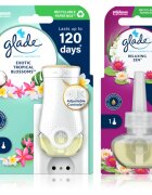 Glade Electric scented oil Exotic Tropical Blossom + Relaxing Zen takarékos kiszerelés 3 db