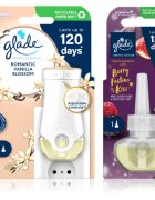 Glade Electric scented oil Romantic Vanilla Blossom + Berry Festive Kiss takarékos kiszerelés 3 db