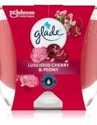 Glade Luscious Cherry & Peony illatgyertya 204 g