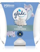 Glade Pure Clean Linen illatgyertya 204 g